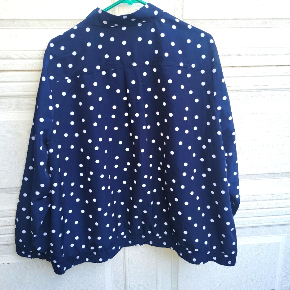 Susan Graver light jacket. Good cool summers and travel. - Picture 5 of 6